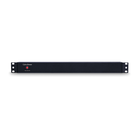 CyberPower PDU15B8R User manual