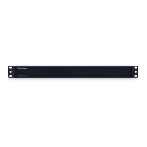 CyberPower PDU20BHVIEC8R User manual