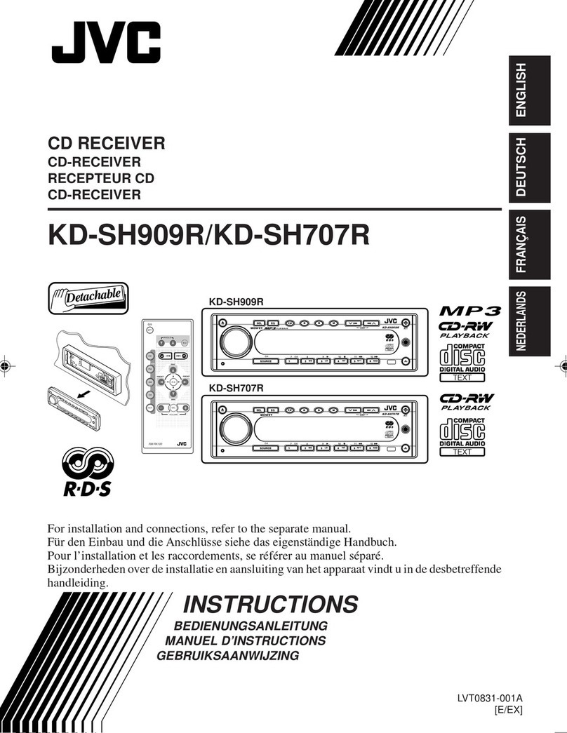 JVC KD-SH909R User manual