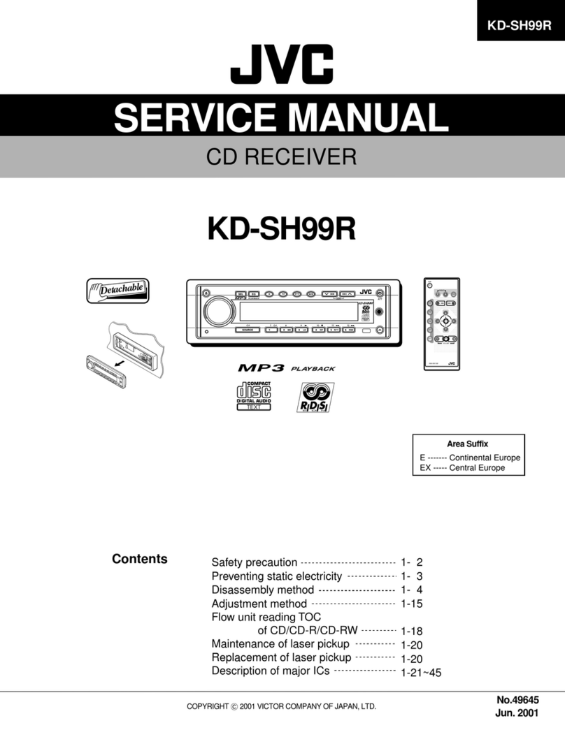 JVC KD-SH99R User manual
