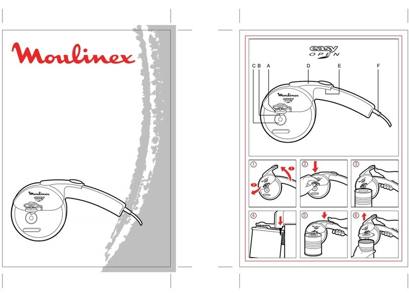 Moulinex Easy Open user guide