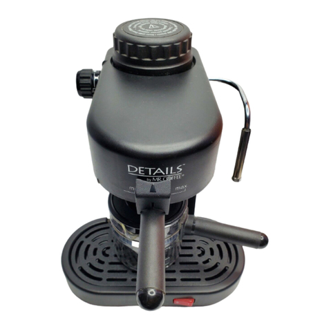 Mr. Coffee ECM7 operating instructions