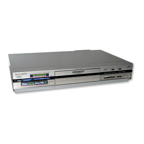 Panasonic DMR-E100H User manual