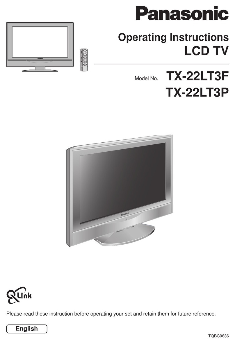 Panasonic TX-22LT3F User manual