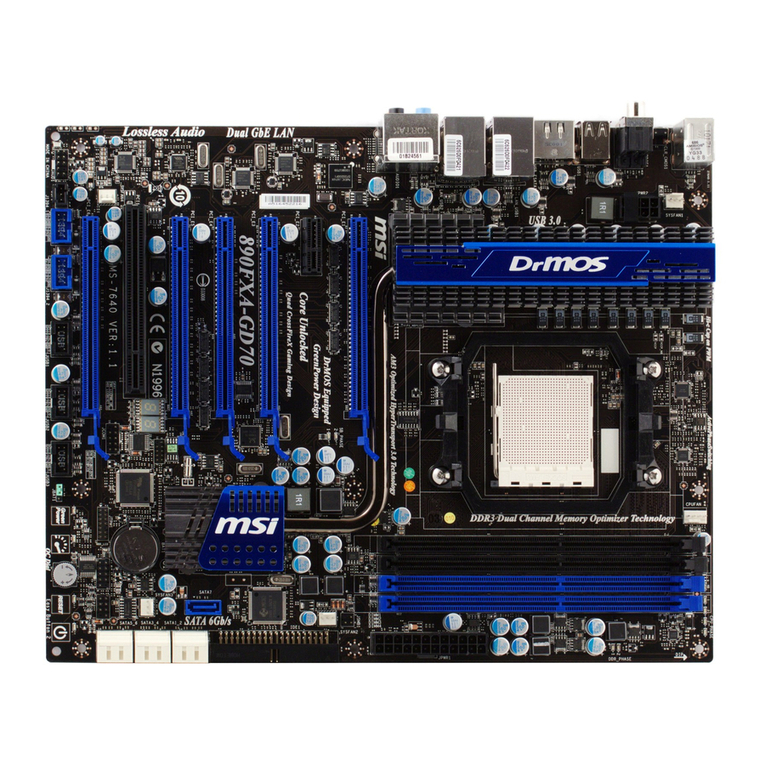 MSI 890FXA-GD70 series User manual