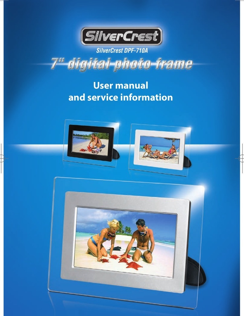 Silvercrest DPF-710A User manual and service information