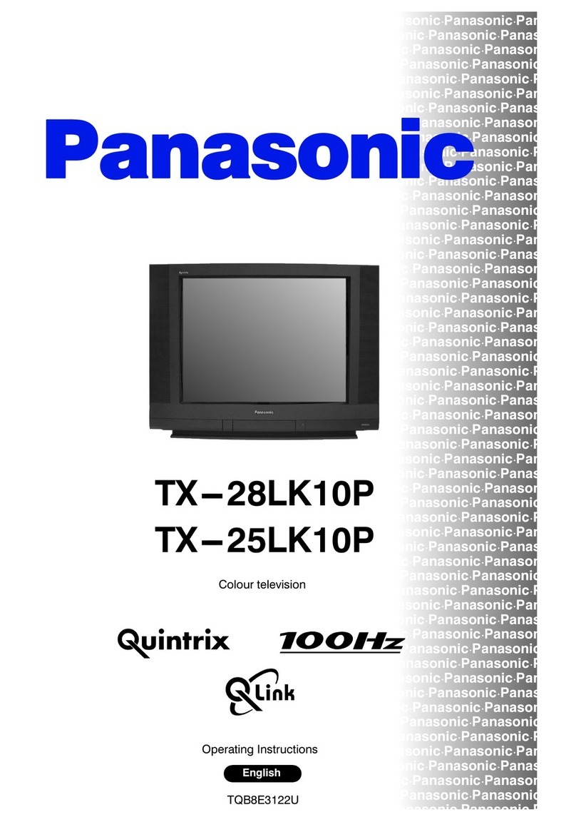 Panasonic TX-25LK10P User manual Panasonic TX-25LK10P User manual
