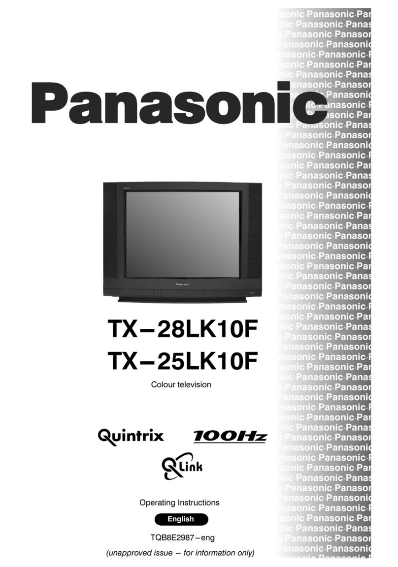 Panasonic TX-25LK10F operating instructions