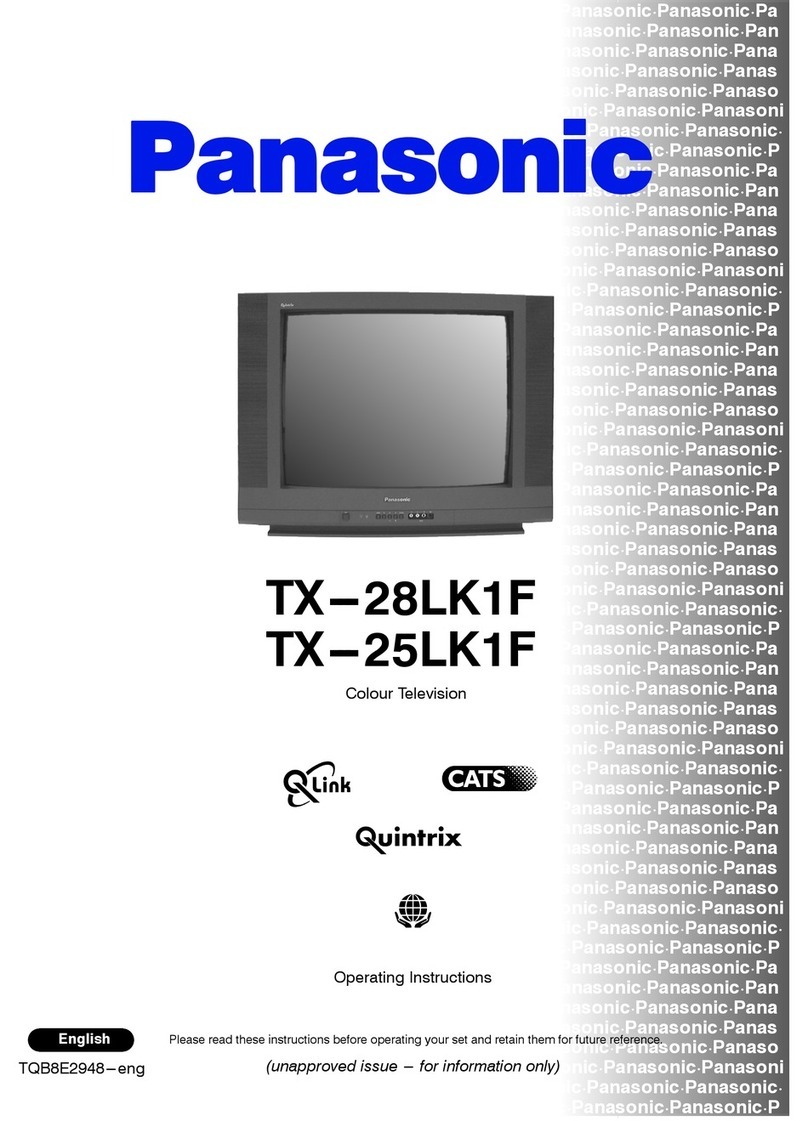 Panasonic TX-25LK1F User manual