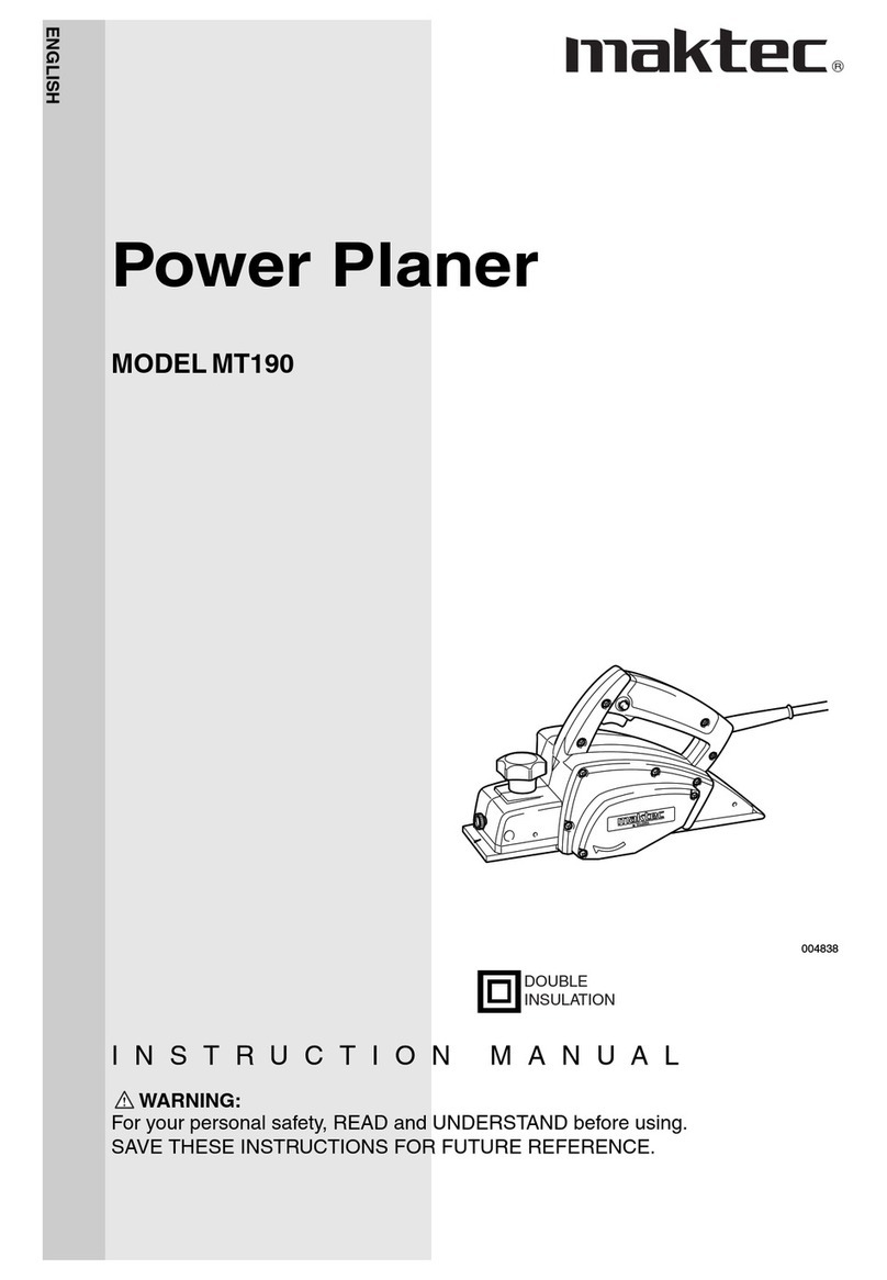 Maktec MT190 instruction manual