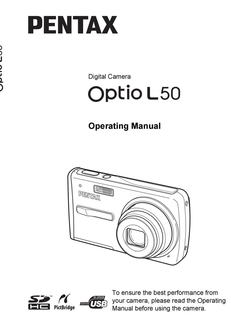 Pentax OPTIO L50 operating manual
