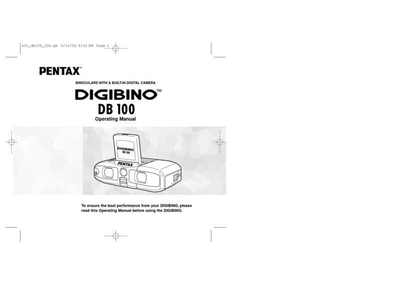 Pentax Digibino DB 100 User manual