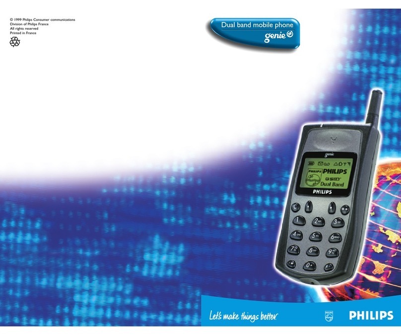Philips GENIE DB User manual