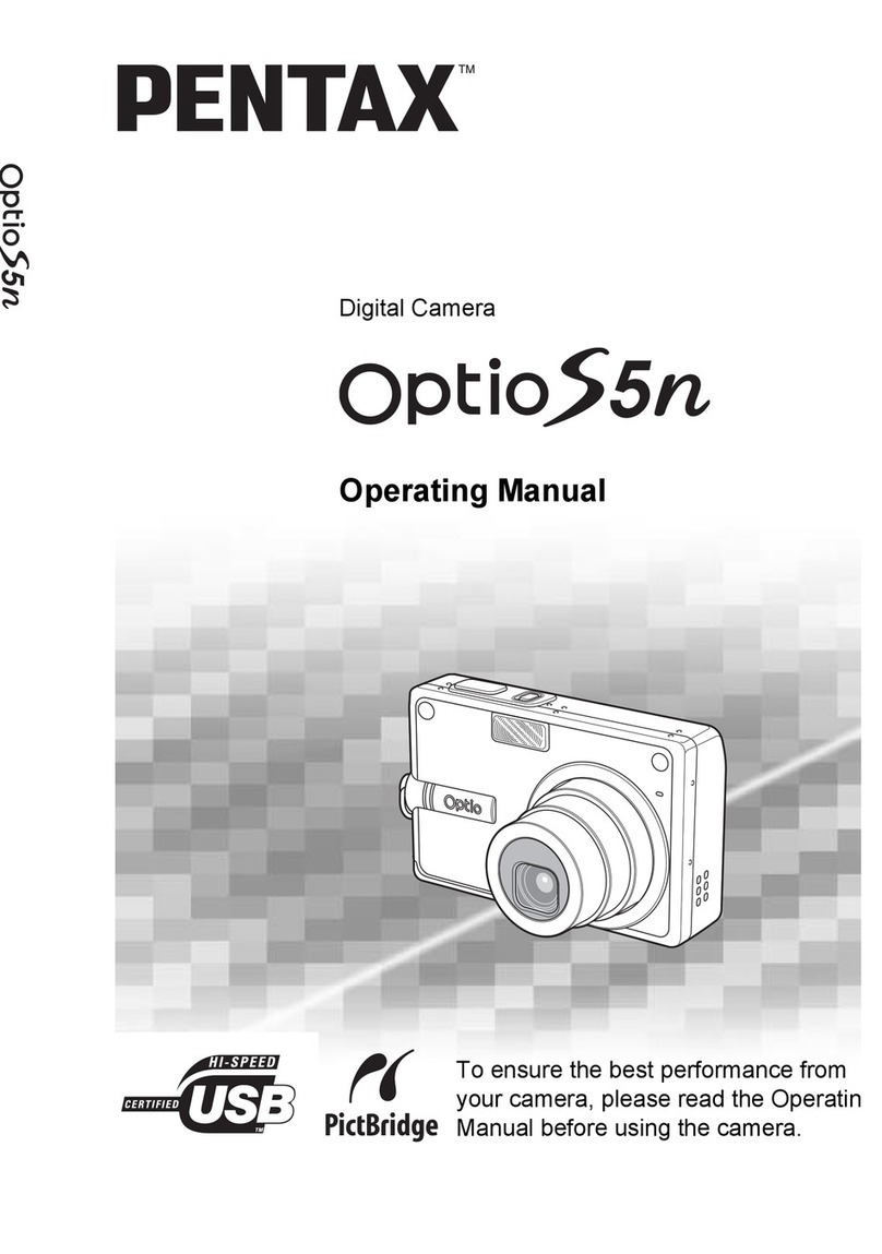 Pentax Optio S5n operating manual