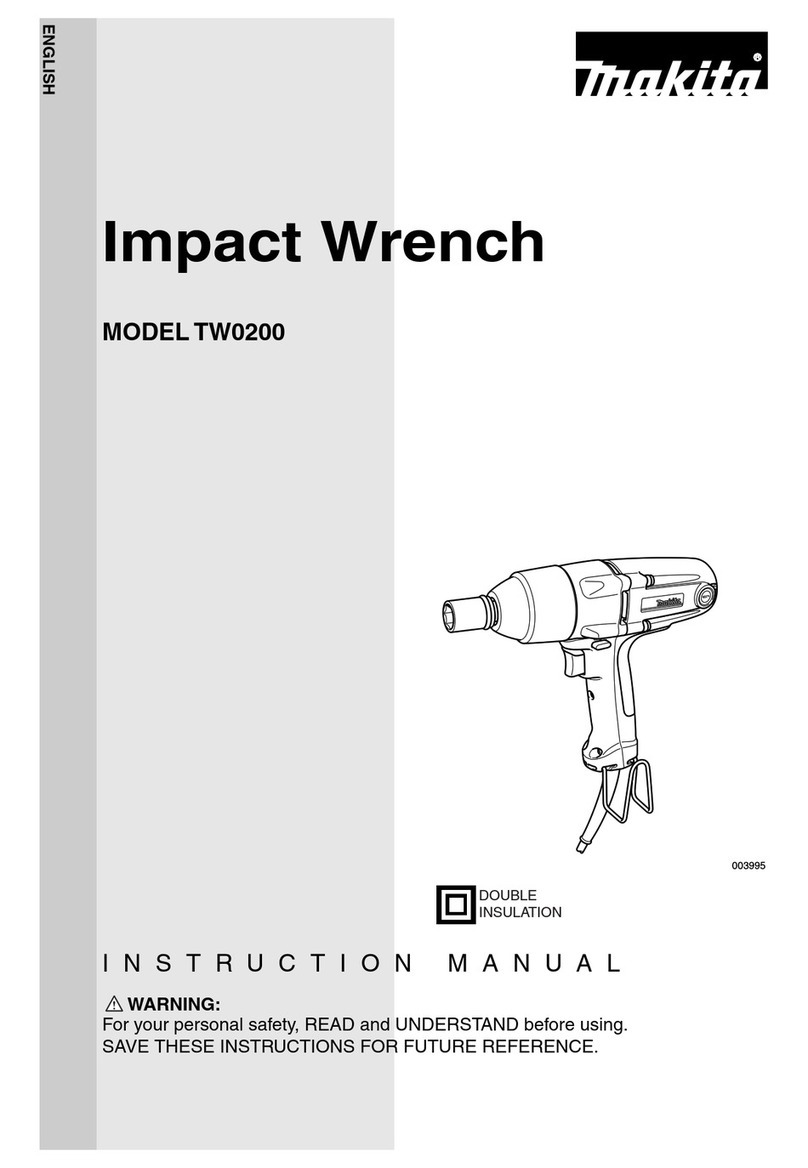 Makita TW0200 User manual