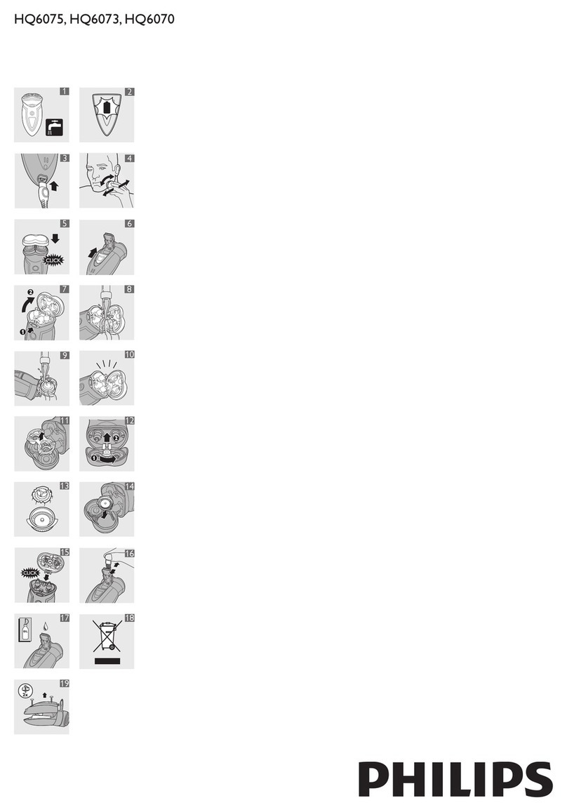 Philips HQ6073 user manual