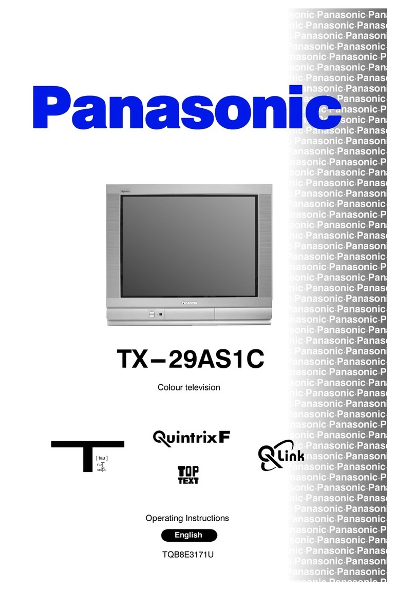 Panasonic QuintrixF TX-29AS1C User manual