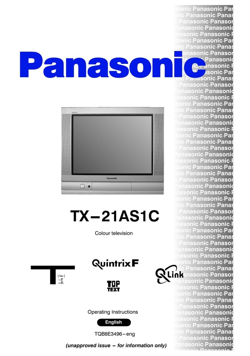 Panasonic QuintrixF TX-21AS1C User manual
