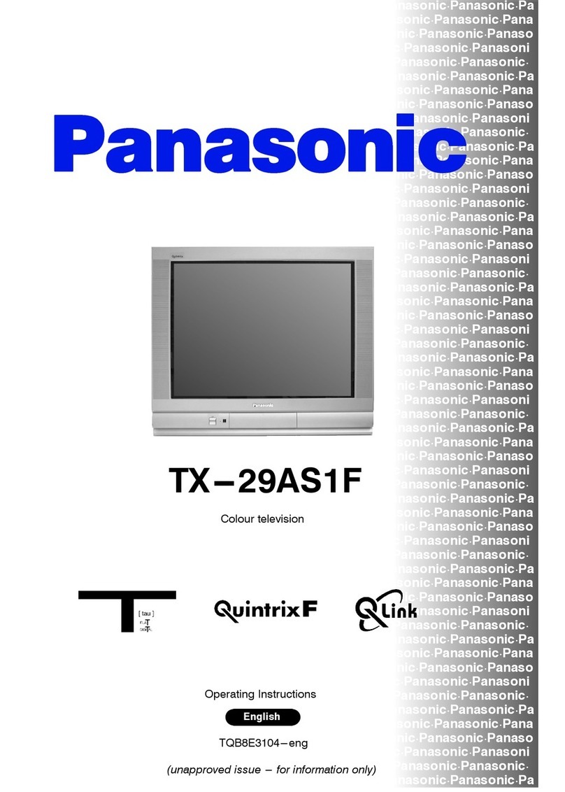 Panasonic QuintrixF TX-29AS1F User manual