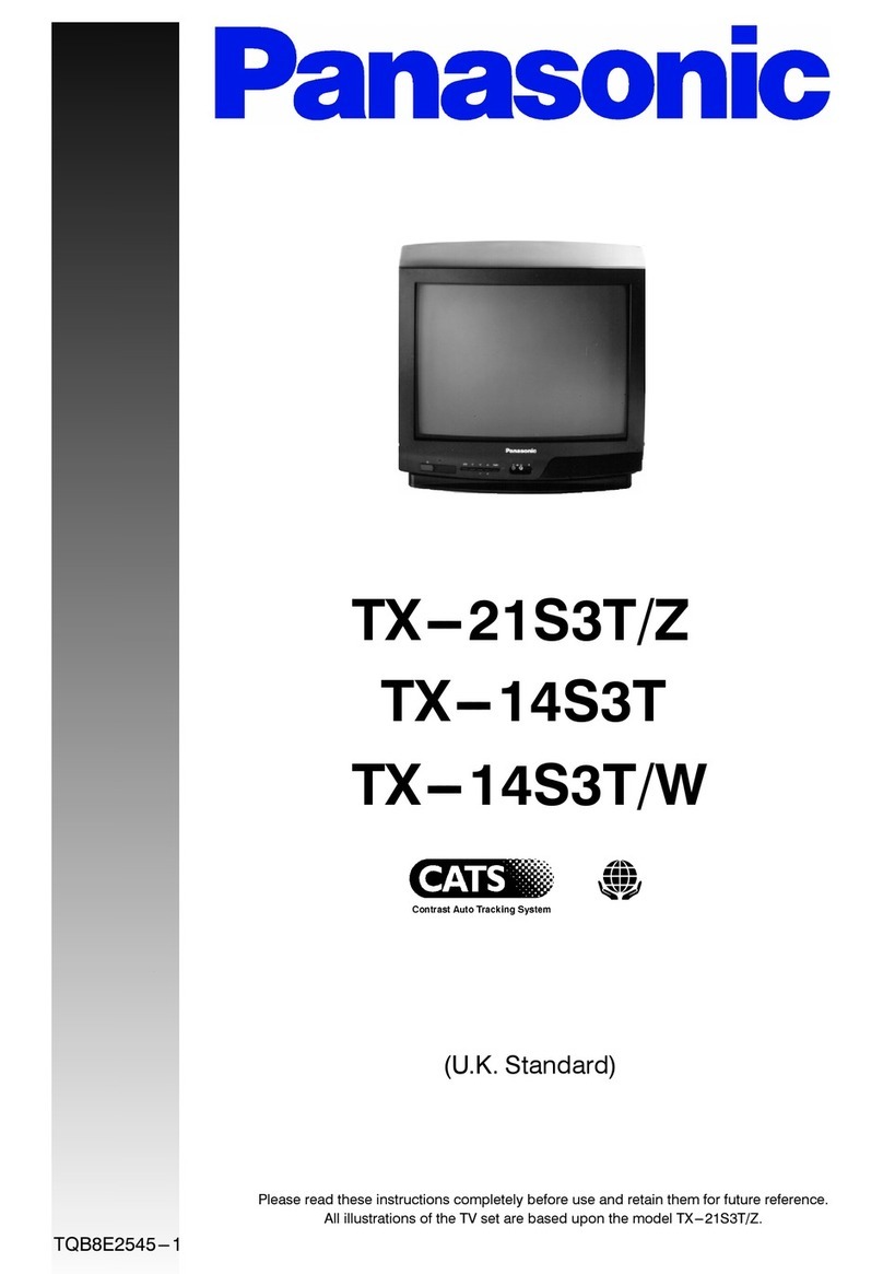 Panasonic TX-14S3T User manual