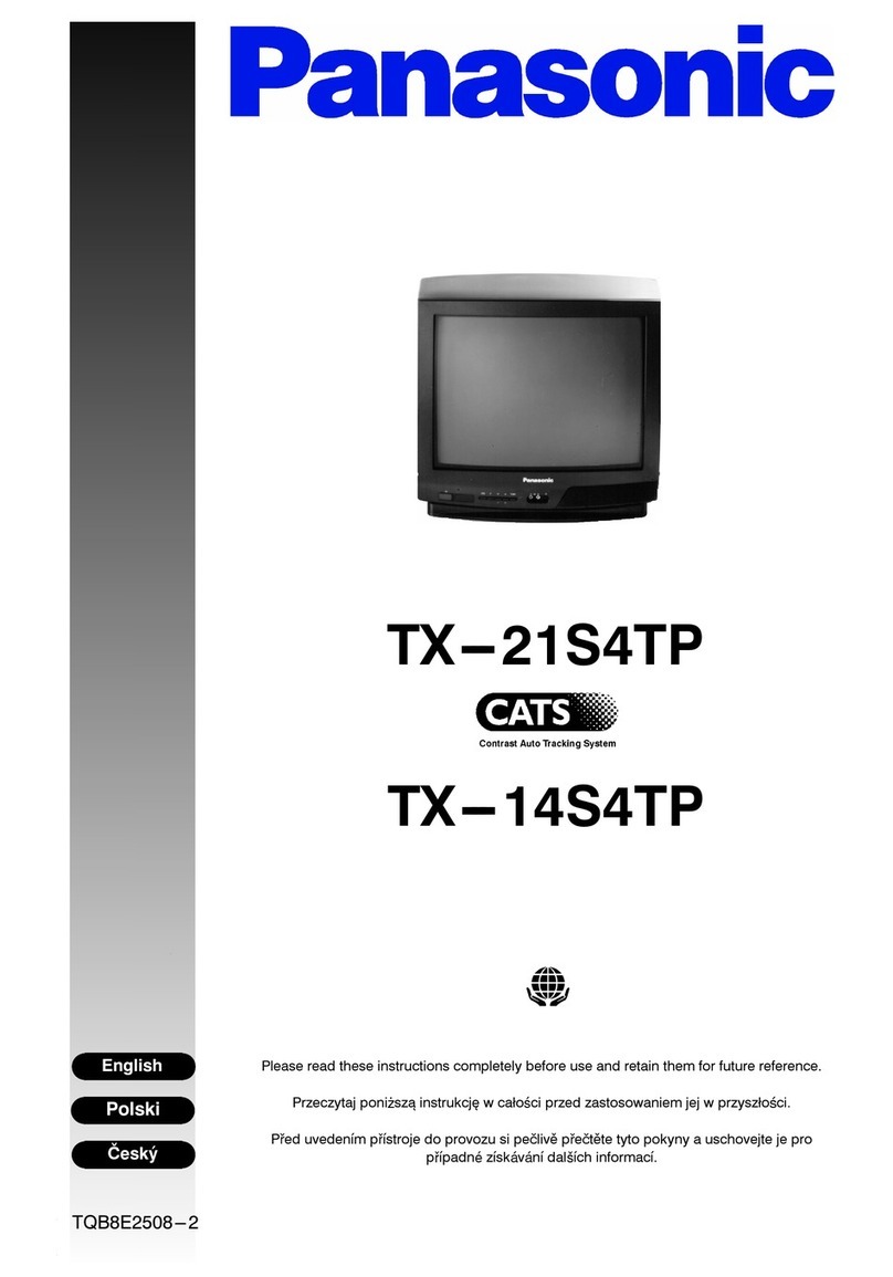 Panasonic TX-14S4TP User manual