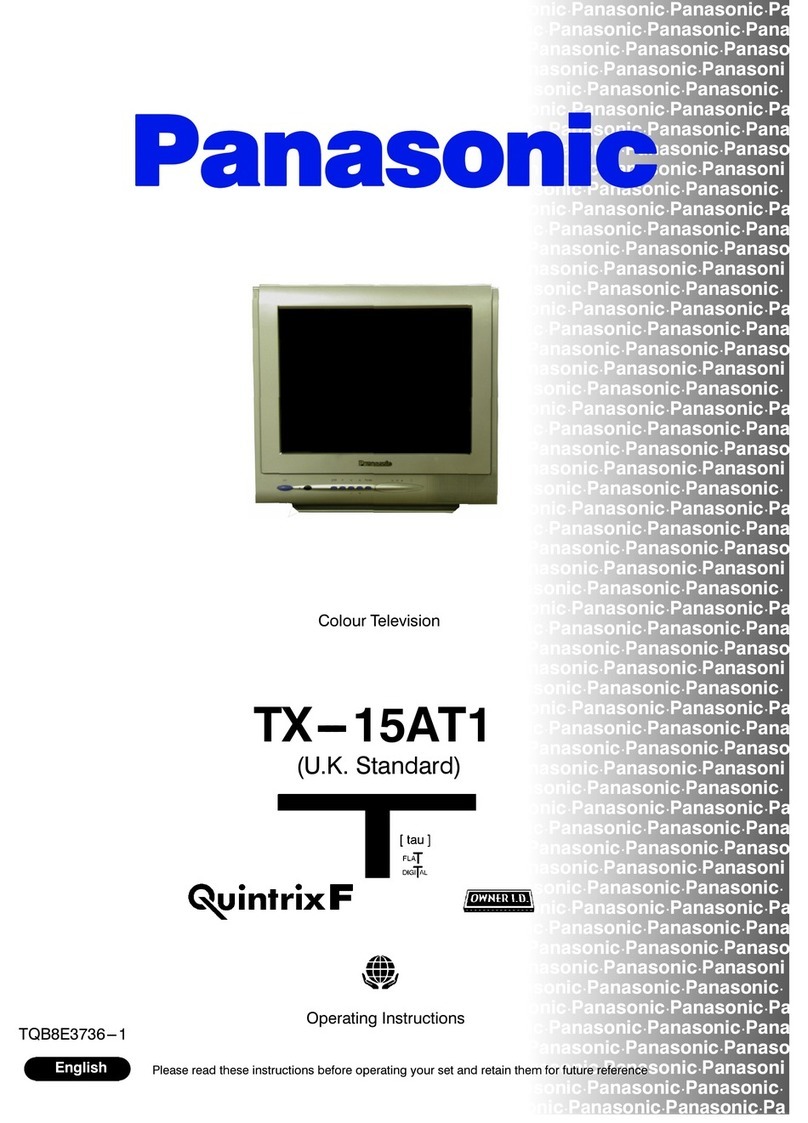 Panasonic TX-15AT1 User manual