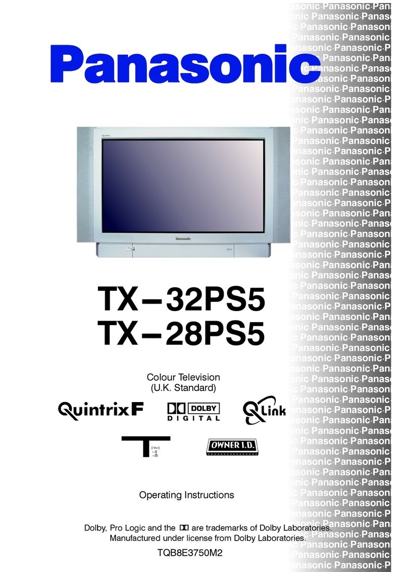 Panasonic TX-28PS5 User manual
