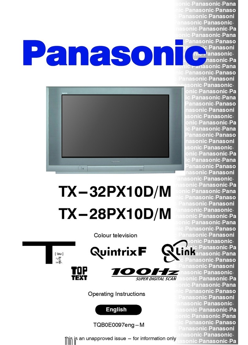 Panasonic TX-28PX10DM User manual