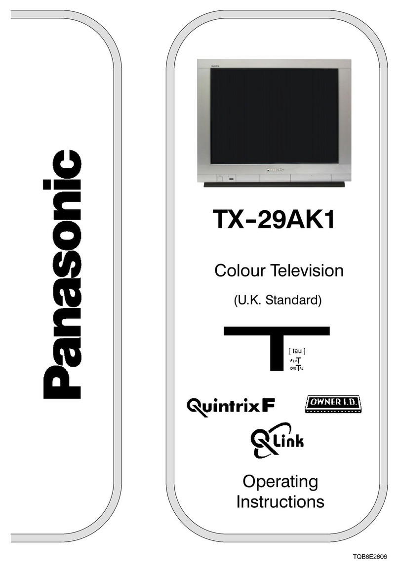 Panasonic TX-29AK1 operating instructions