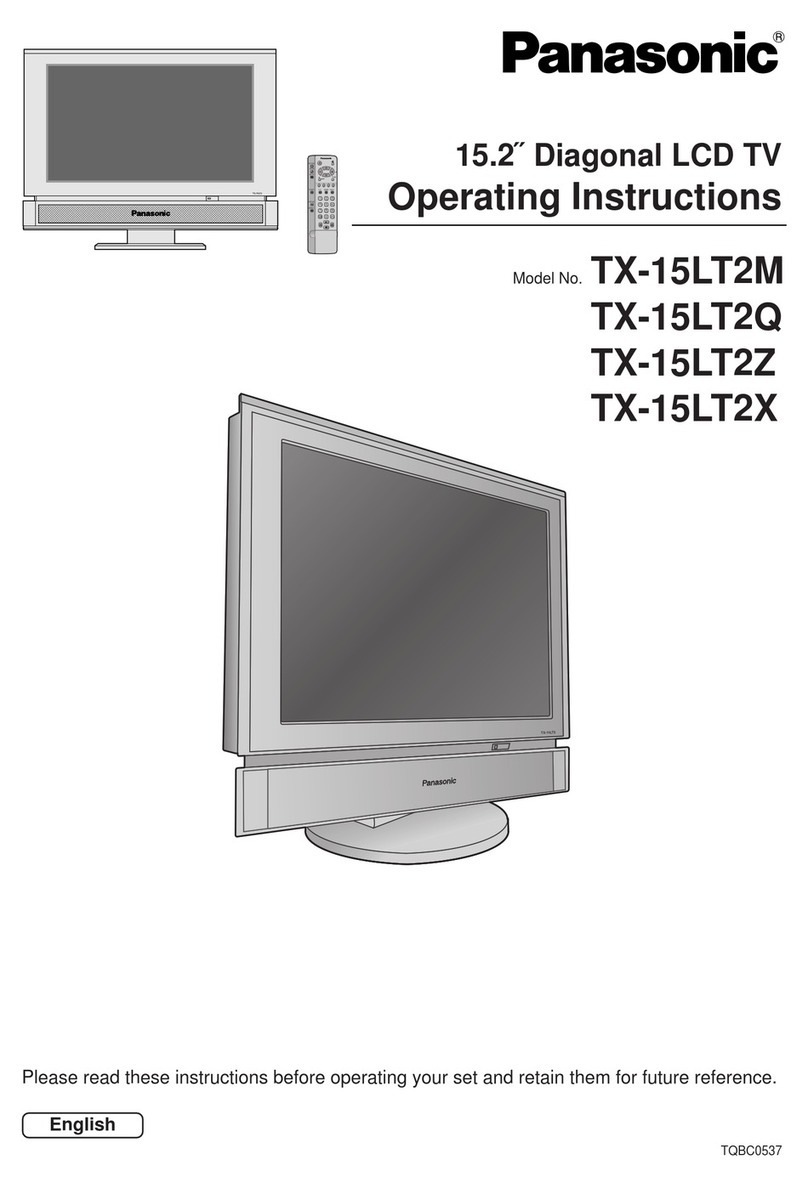 Panasonic TX-15LT2M User manual