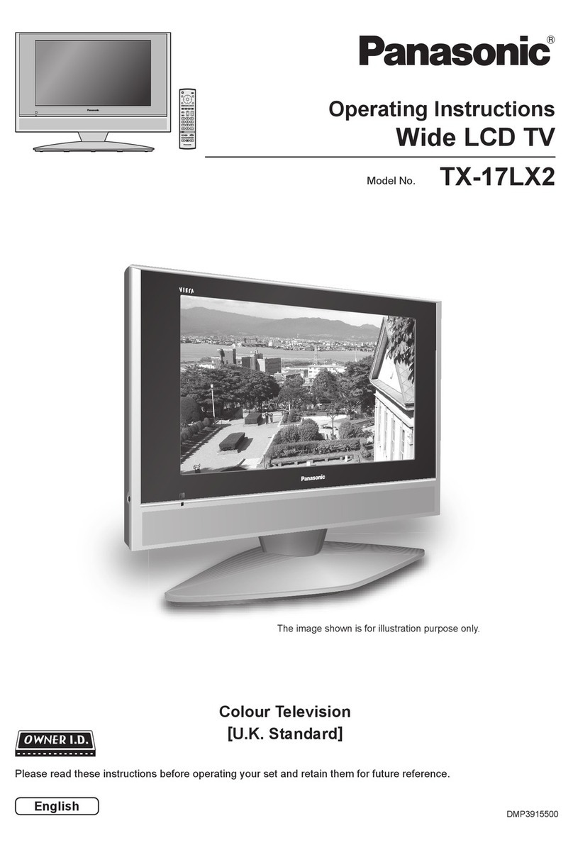 Panasonic Viera TX-17LX2 User manual