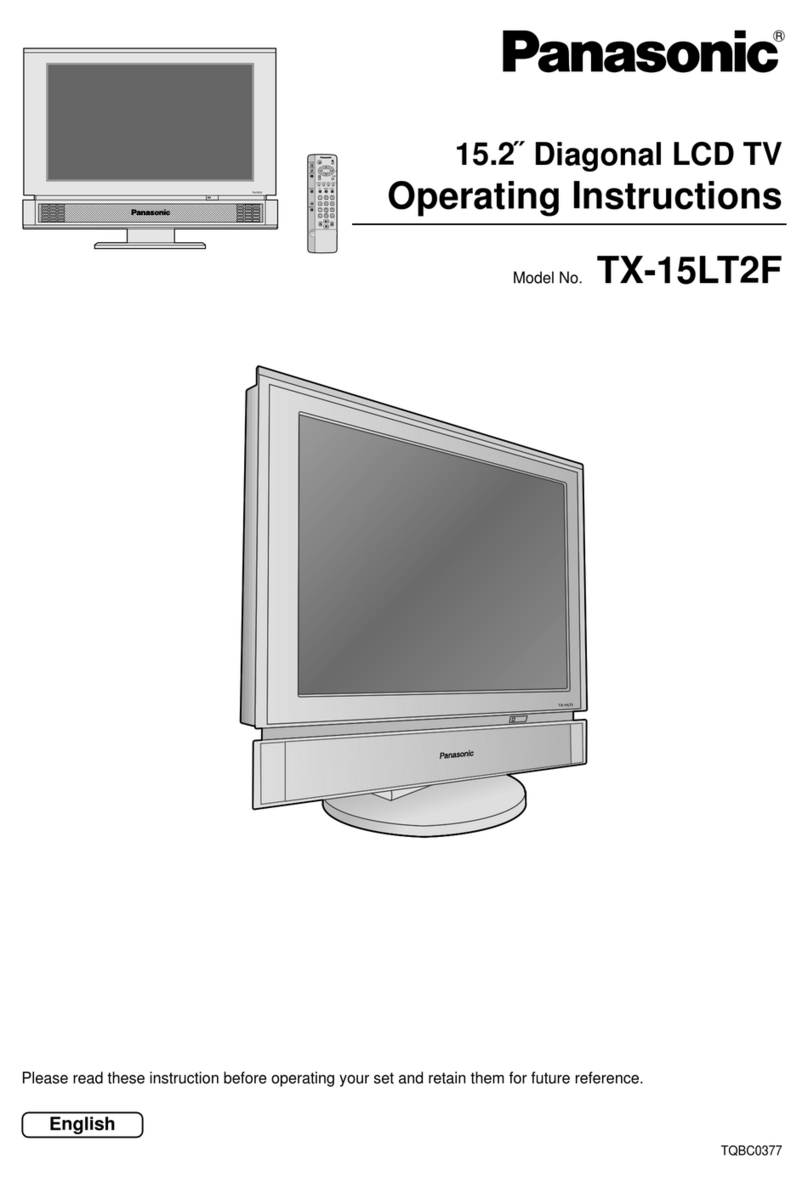 Panasonic TX-15LT2F User manual