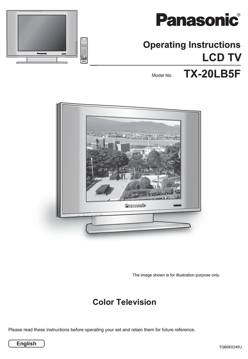 Panasonic TX-20LB5F User manual