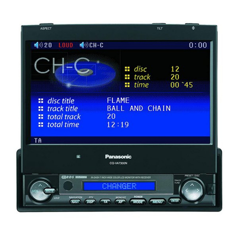 Panasonic CQ-VA7300N operating instructions