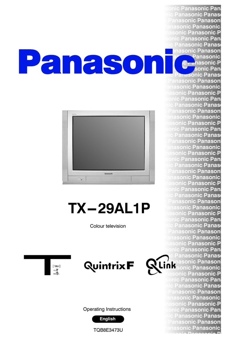 Panasonic QuintrixF TX-29AL1P User manual