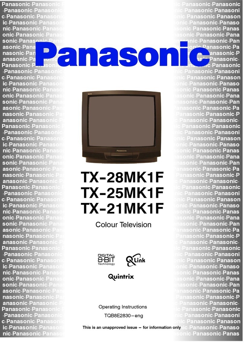 Panasonic TX-21MK1F User manual Panasonic TX-21MK1F User manual