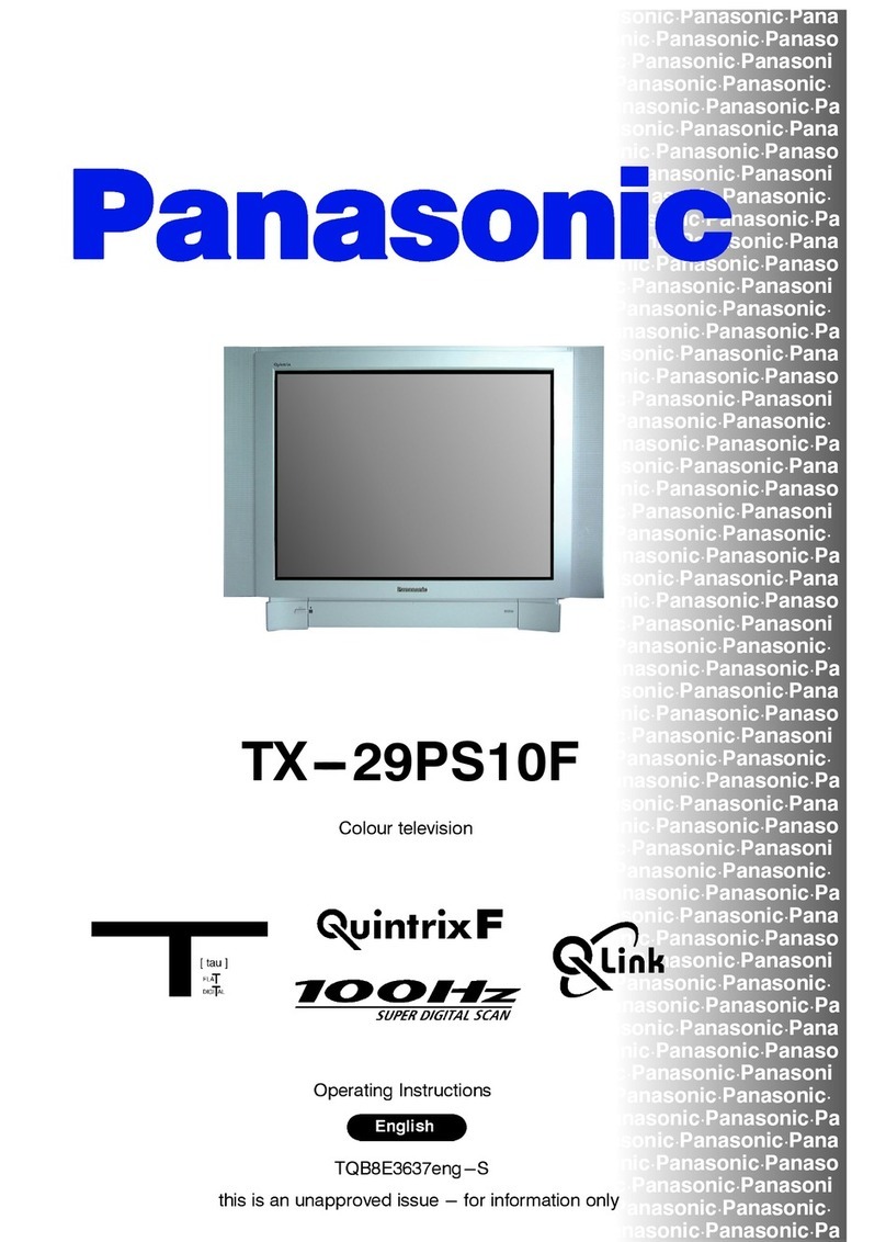 Panasonic TX-29PS10F User manual