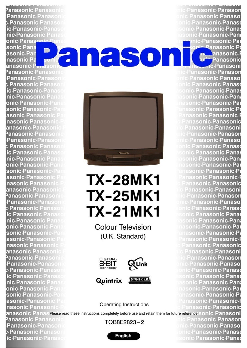 Panasonic TX-21MK1 User manual Panasonic TX-21MK1 User manual