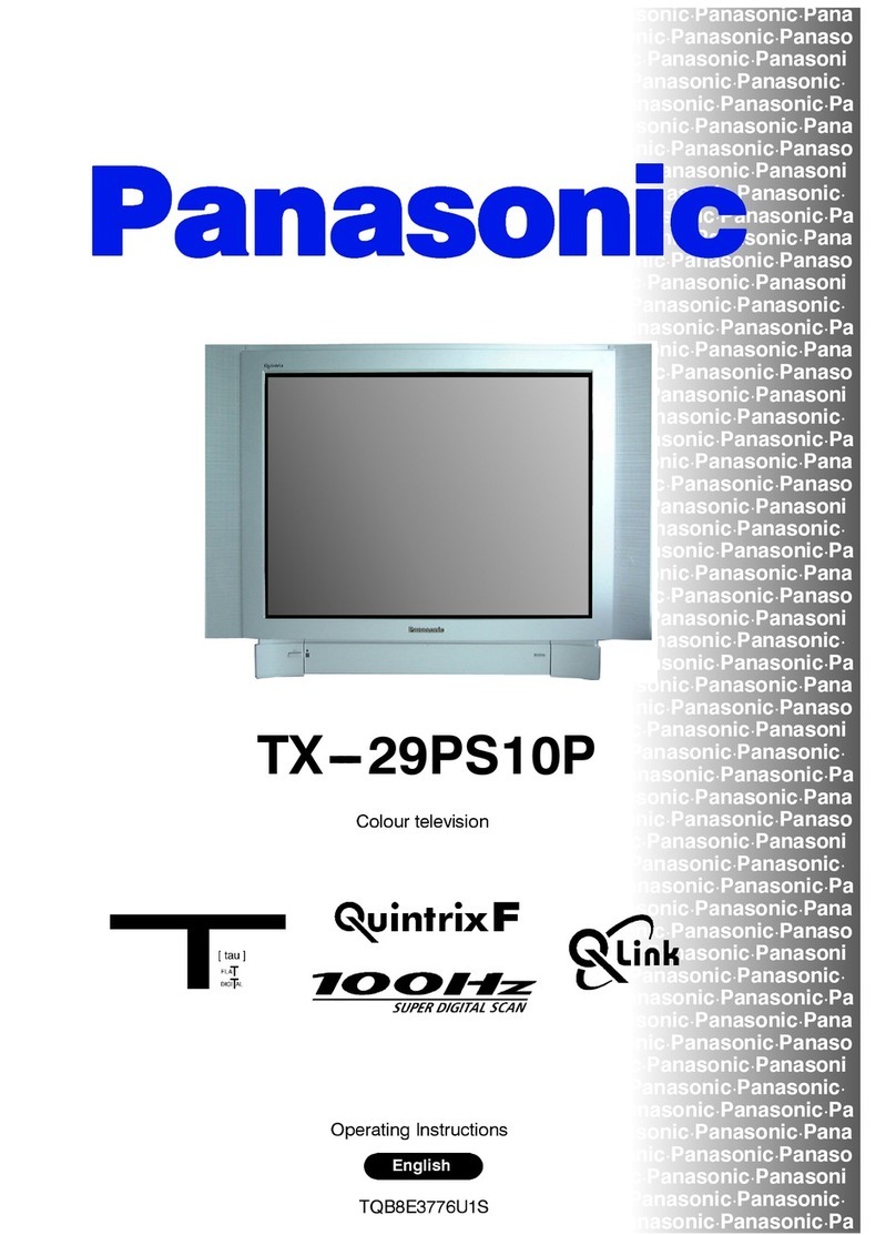 Panasonic TX-29PS10P User manual