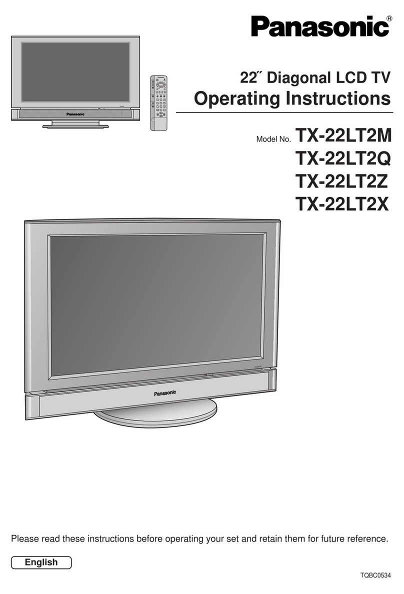 Panasonic TX-22LT2M User manual