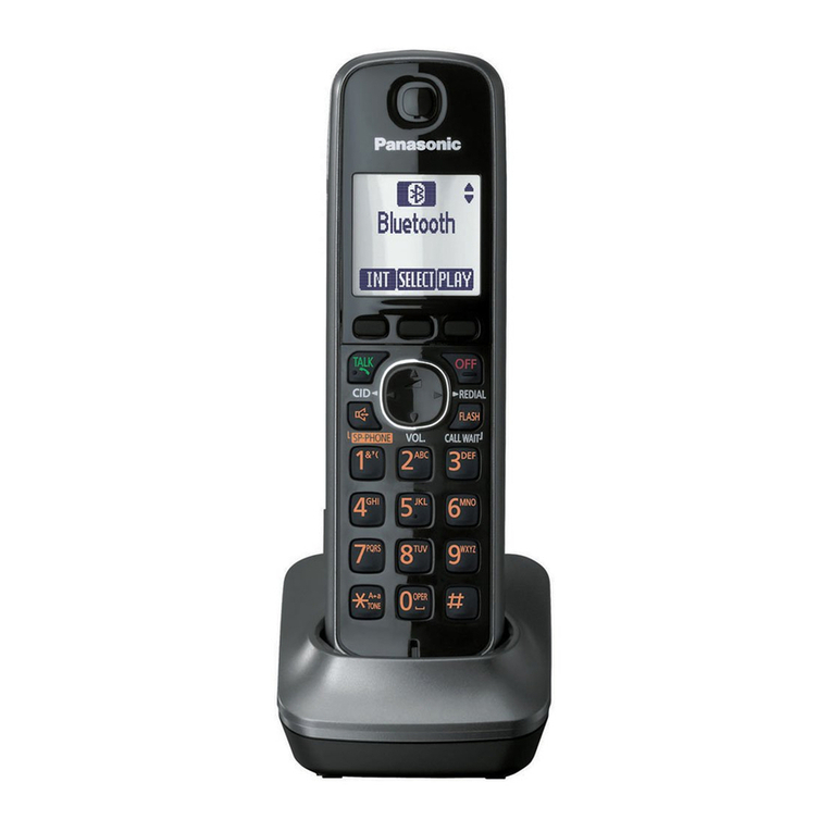 Panasonic KX-TGA660 User manual