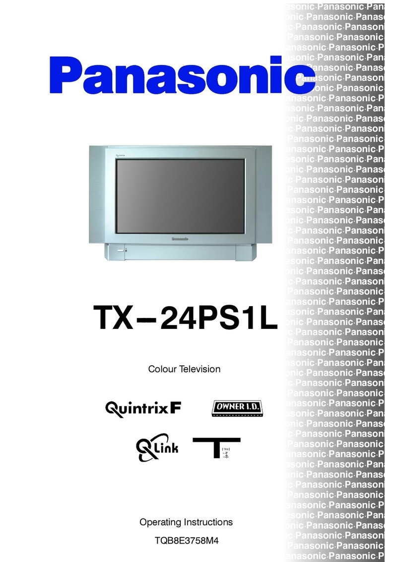 Panasonic QuintrixF TX-24PS1L User manual