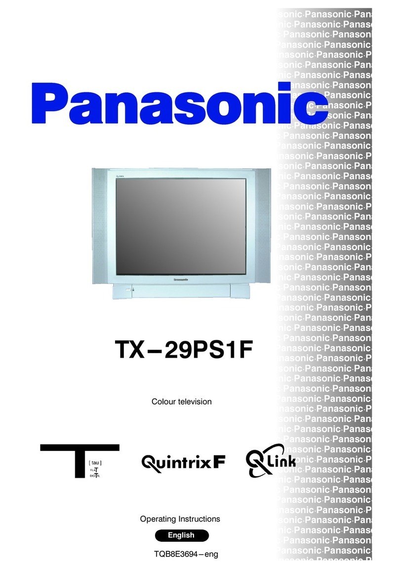 Panasonic QuintrixF TX-29PS1F User manual Panasonic QuintrixF TX-29PS1F User manual