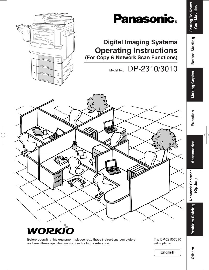 Panasonic Workio DP-2310 User manual