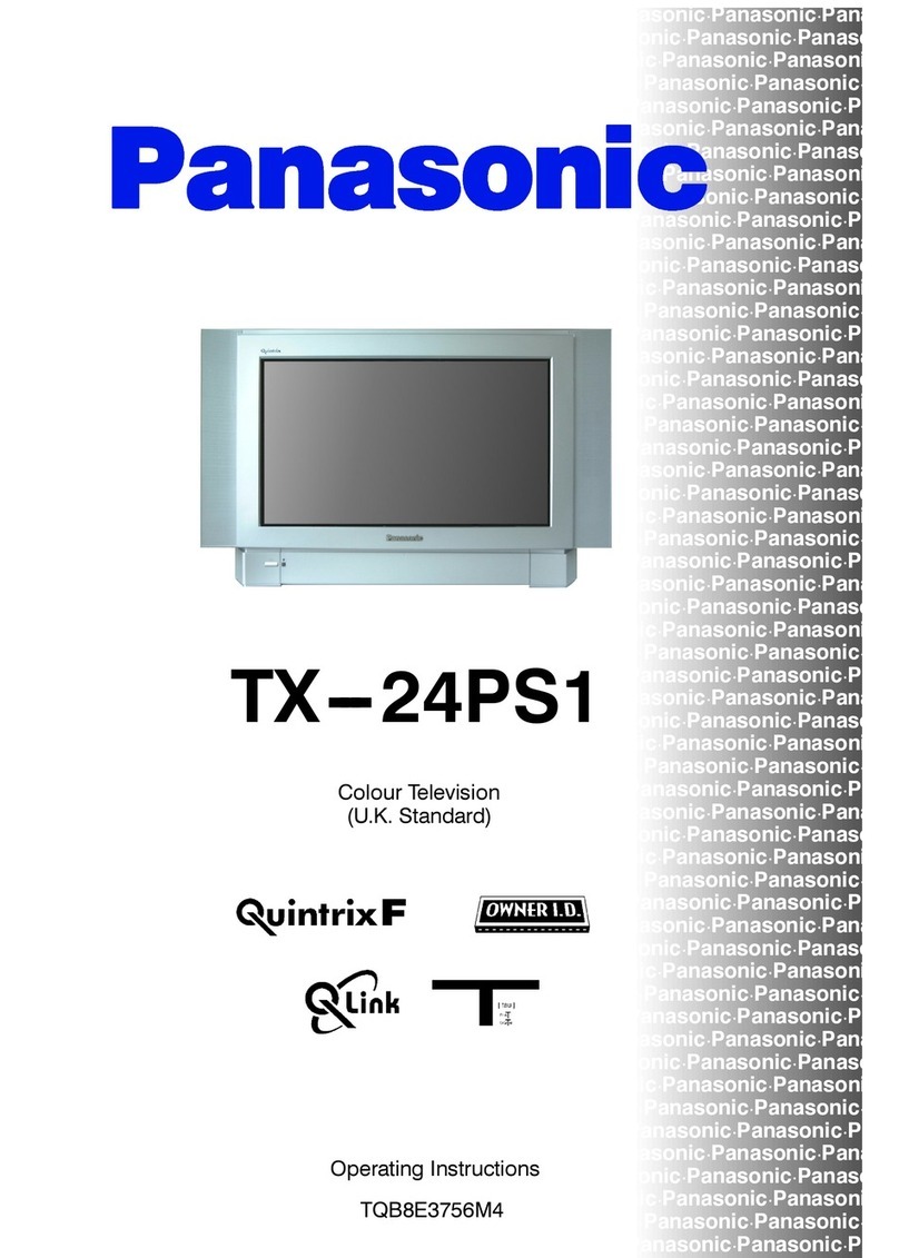 Panasonic TX-24PS1 User manual Panasonic TX-24PS1 User manual