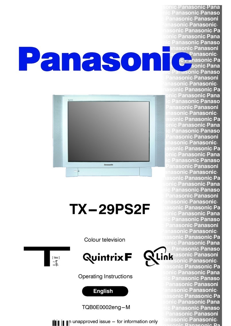 Panasonic QuintrixF TX-29PS2F User manual