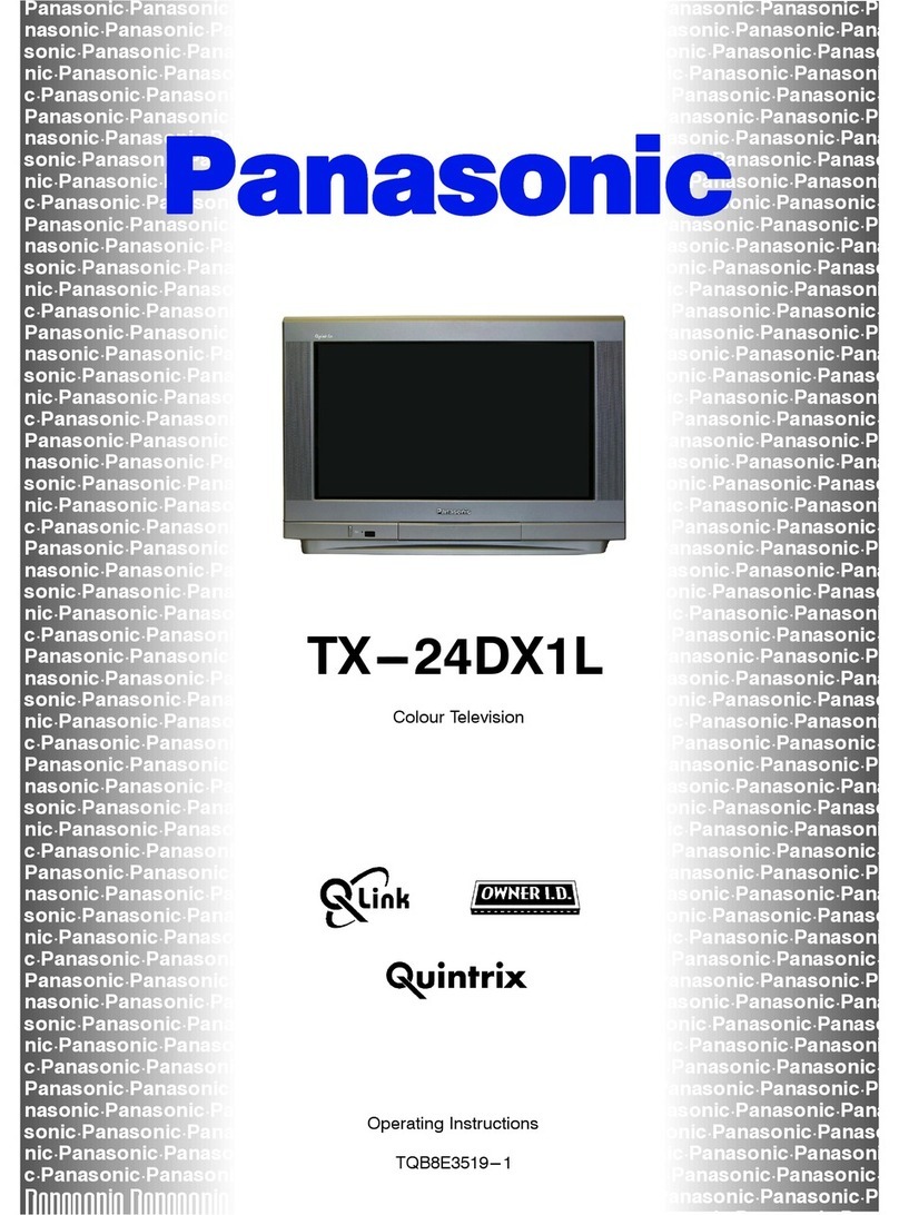 Panasonic Quintrix TX-24DX1L User manual Panasonic Quintrix TX-24DX1L User manual