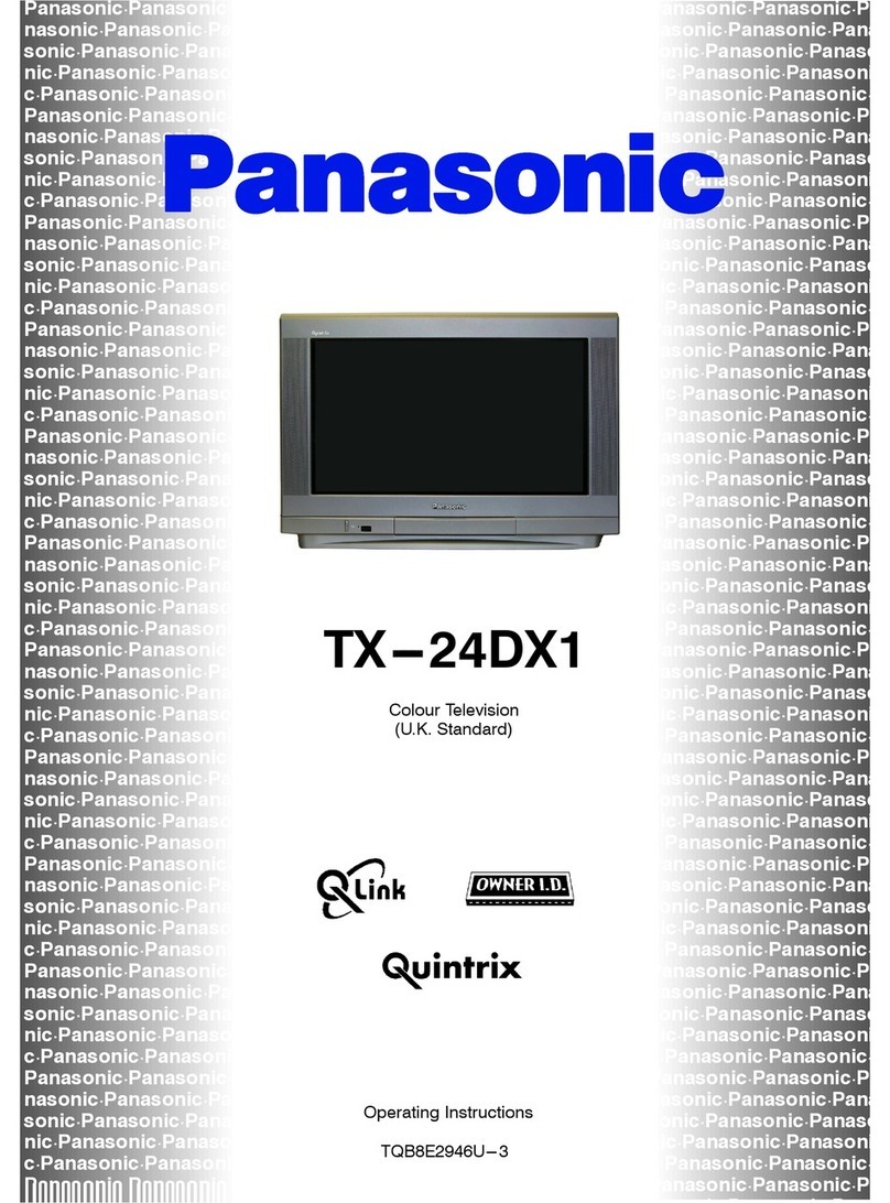 Panasonic Quintrix TX-24DX1 User manual Panasonic Quintrix TX-24DX1 User manual