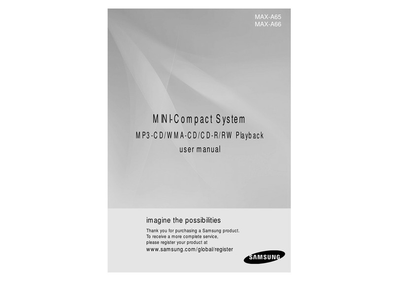 Samsung MAX-A65 user manual