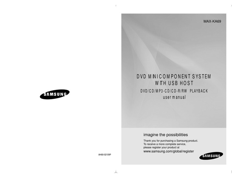 Samsung MAX-KA69 User manual
